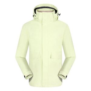 Design Men's Outdoor Performance Winter <b>Jacket</b> Fleece Lined Soft Shell Zipper Water Breathable Plus Size Blouson Printed - Product Image 1