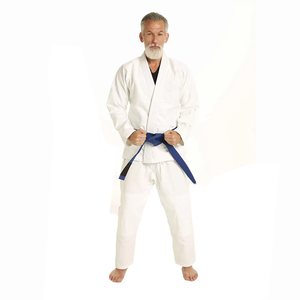 Color blanco Ropa DE LUCHA Artes marciales Algodón Hecho Bjj Jiu Jitsu Uniformes Jiu Jitsu Kimono Peso pesado Kimono De Jiu Jitsu - Product Image 6