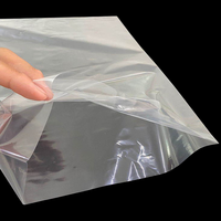 Transport de taille personnalisée en polyéthylène transparent PE à fond carré en plastique pour l'expédition de poissons d'aquarium sac pour poissons vivants