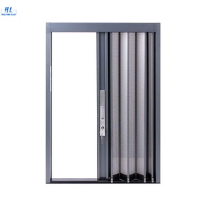 Có thể thu vào tấm nhôm lưới an ninh chống muỗi Màn hình Cửa Nhôm hồ sơ trượt an toàn cửa Cửa Cửa sổ màn hình - Product Image 1