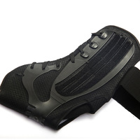 Attelle de cheville respirante à compression pour la course à pied - Unisexe, en fibre de polyester avec soutien d'immobilisation et design portable