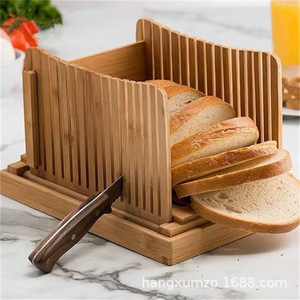 Épluche-pain en bambou pliable, support de découpe multifonctionnel pour la pâtisserie - Product Image 4