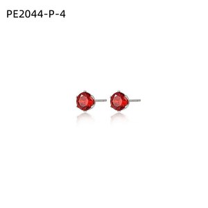 Amy Amy Fashion <b>Stud</b> <b>Earrings</b> <b>Blue</b> Zircon Alloy Women's Classic Jewelry Gift PE2044 - Product Image 3