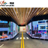 Module LED souple RGX P1.25 P1.53 P1.86 P2 P2.5, panneau flexible 320x160mm, écran d'affichage incurvé magnétique pliable, couleur pleine, intérieur