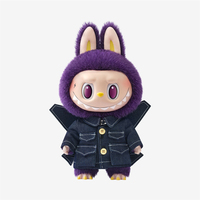 Poupée en vinyle Zimommo the Monsters Labubbus I Found You de 58 cm, ensemble complet avec cartes en boîte, figurine articulée et peluche