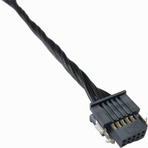 Konektor Kabel Crimp Seri ISDF Samtec 600V LSZH 4/100 Posisi 28AWG Rumah Hitam Pra-rakit untuk Mobil/Motor - Product Image 2