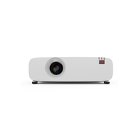 Projecteur laser Inask YLW520 5200LM, projecteur éducatif avec haut-parleur stéréo intégré, prise américaine