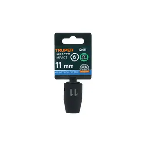 Clé à douille à chocs carrée BOX 6 1/2 pouces avec 6 pointes de 11 mm, TRUPER - Product Image 3