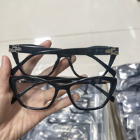 Gafas de acetato de tamaño mediano, montura óptica de moda para adultos, gafas de acetato para ordenador, venta al por mayor, mercancía lista para envío.