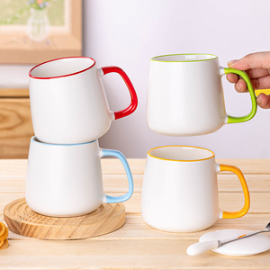 Taza de Cerámica con Personalización de Logotipo para Uso Doméstico o de Regalo, Taza Individual con Diseño de Dibujos Animados - Product Image 2