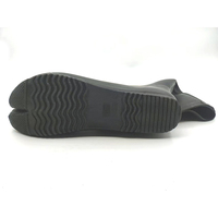 Bottes de pluie en caoutchouc unisexe imperméables, pliables, légères, antidérapantes, à bout fendu, hauteur genou, pour l'été, l'automne et l'hiver (vente en gros)