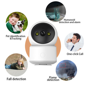 <span class=keywords><strong>Camera</strong></span> mạng thông minh mini AI 5MP, <span class=keywords><strong>camera</strong></span> an ninh không dây CCTV, phát hiện cháy/nhào ngã, gọi một chạm, tầm nhìn ban đêm, lưu trữ dữ liệu - Product Image 2