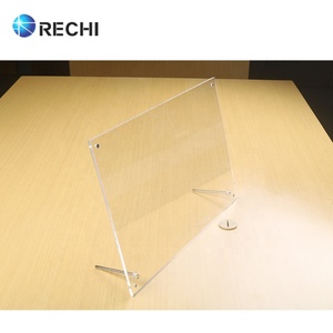 RECHI Giá Đỡ Biển Hiệu Acrylic Trong Suốt Giá Trưng Bày Menu Để Bàn Khung Ảnh Từ Tính Giá Đỡ Biển Hiệu Acrylic Bảng Hiệu Thẻ Menu Bằng Acrylic - Product Image 4
