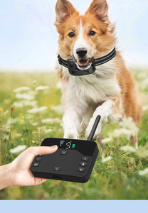 Valla Digital Inalámbrica para Perros, Dispositivo Inteligente de Control de Ladridos, Collar de Choque Eléctrico de Plástico Ecológico, Entrenamiento de Mascotas Electrónico - Product Image 6