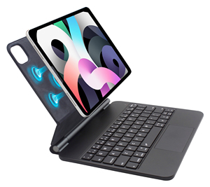 Ốp bàn phím từ tính siêu mỏng và chất lượng cao dành cho iPad thế hệ thứ 10/11/Air 11/Pro 11/Air 13/Pro 13 - Product Image 1