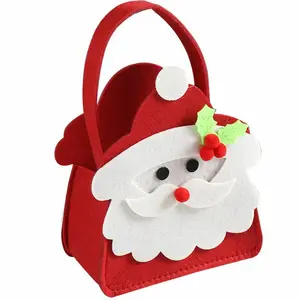 批发圣诞糖果袋 2020 雪人便宜礼品袋新年圣诞快乐零食袋里的派对