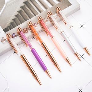 Custom Logo Crystal - Elegant Diamond Promotional Pens for Corporate Gifts - Product Image 2