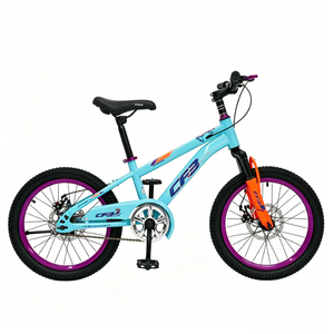Vélo Enfant Nouveau Style 2026 en Acier Carbone Haute Performance pour Garçons et Filles – Disponible en Gris, <span class=keywords><strong>Bleu</strong></span>, Blanc, Rose - Product Image 1