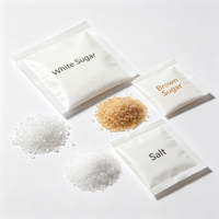 Machine d'emballage VFFS multi-voies pour bâtonnets de sucre, ensacheuse verticale pour sucre blanc, fructose et granulés de sucre candi