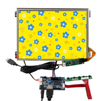 Placa Controladora LCD USB HD de 10.4" VS104T 1024X768 con Pantalla Táctil Resistiva, Suministro al por Mayor