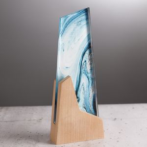 <span class=keywords><strong>ADL</strong></span>-Trophée de Cristal en Verre, Fond Coloré Personnalisé, Logo pour École, Trophée Entreprise, Événements, Lettres, Artisanat - Product Image 3