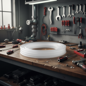 Tubo de PVC Transparente de 3/8 Pulgadas de Diámetro Interior x 1/2 Pulgadas de Diámetro Exterior, Manguera Flexible de 50 Pies, Modelo D0100X3R46T - Product Image 2