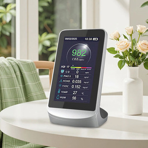 Đa chức năng không khí Tester với hệ thống báo động, 9 thông số co/CO2/PM2.5/formaldehyde/nhiệt độ/độ ẩm chất lượng không khí màn hình - Product Image 3