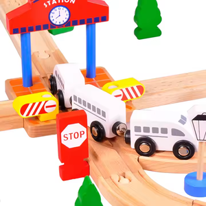 <span class=keywords><strong>2025</strong></span> Phổ Biến Nhất Trẻ Em Giáo Dục Đồ Chơi Đường Sắt Bằng Gỗ <span class=keywords><strong>Train</strong></span> Theo Dõi Thiết Lập Cho Trẻ Em - Product Image 4