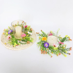 Romantico Portacandele a Forma di Margherita Artificiale per Matrimoni, San Valentino, Natale, Capodanno, Feste, Decorazione da Tavolo - Product Image 4