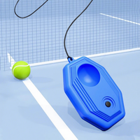 Auto étude Tennis amortisseur outil d'entraînement équipement d'exercice Tennis formateur balle de rebond avec corde plinthe