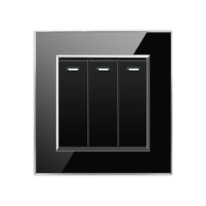 Общего назначения электрические выключатели 1/<span class=keywords><strong>2</strong></span>/3/4 местный 1 позиционный <span class=keywords><strong>2</strong></span> Way акриловая панель настенный выключатель света Умный дом переключатель - Product Image 1