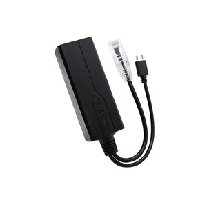 فاصل <span class=keywords><strong>USB</strong></span> الصغير Mbps Gigabit Switch الخائن Rj45 حاقن محول إيثرنت ثنائي المنفذ RJ45 5V 2.4A 3.5A PoE Splitter