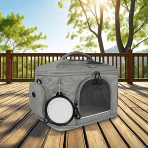 2024 Sac de voyage pliable durable pour animaux de compagnie avec logo personnalisé pour chats et chiens de l'usine du Vietnam - Product Image 1