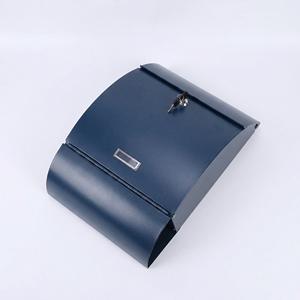 Boîte <span class=keywords><strong>aux</strong></span> <span class=keywords><strong>lettres</strong></span> murale résidentielle en acier inoxydable avec revêtement en poudre imperméable, serrure à combinaison, grande capacité, antivol, <span class=keywords><strong>pour</strong></span> jardin - Product Image 4