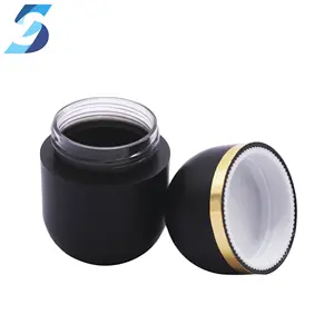 Hot Sale 5ml 10ml 15ml 30ml 60ml Multi-size Black Bullet Shaped Plastic Container For Pills Capsules Container With Screw Cap