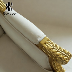 Италия: Горячая распродажа! Настраиваемое белое кресло-трон в королевском стиле, роскошное, недорогое, с высокой спинкой, для отелей, ретро, для зон ожидания. - Product Image 4