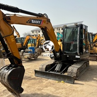 Excavatrice hydraulique sur chenilles Sany SY60C 6 tonnes, modèles originaux Sany205C 215C 235C 245H 305H 335H 365H 485H 550H, excavatrice Sany SY60