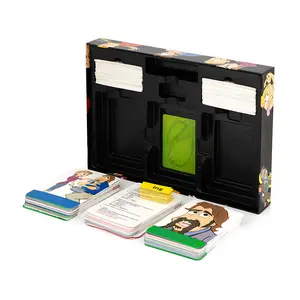 Juegos De Mesa con impresión personalizada para niños y adultos, juego De cartas De papel familiar