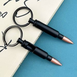 Wholesale Promotion Metal <b>Keyring</b> Business Gift Metal Bullet Case Bottle Opener Keychain - Product Image 3
