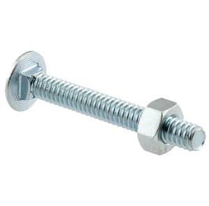 LEITE Wholesale Cheapest DIN603 Flat Head Metric HDG Hot Dipped Galvanized <strong>Carriage</strong> <strong>Bolt</strong> and Nut - Product Image 1