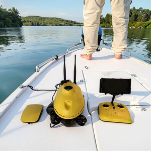 Buscador de peces de control remoto F1PRO con <span class=keywords><strong>sonar</strong></span> infrarrojo inalámbrico, visión nocturna y cámara subacuática para pescar - Product Image 3