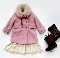Fournisseur chinois – Meilleur prix de gros – Manteau d'hiver en fourrure colorée pour filles – Long et décontracté