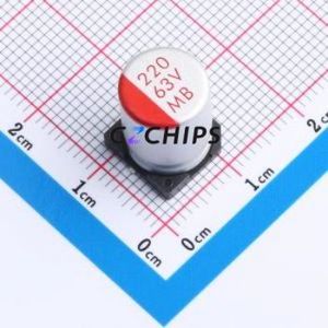 2210631012TR Solid Capacitor SMD,D10xL12mm ( Capacitance: 220uF )( Rated Voltage: 63V ) - Product Image 1