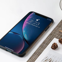 2022 nouveau Silicone fente pour carte téléphone portable étui de téléphone en bois prononcé sur mesure bois imprimé Mobile housse de protection