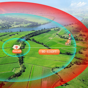 Sistema de valla eléctrica inalámbrica invisible para exteriores para perros con pitido de control remoto GPS y <span class=keywords><strong>Collar</strong></span> de choque para entrenamiento de perros - Product Image 2