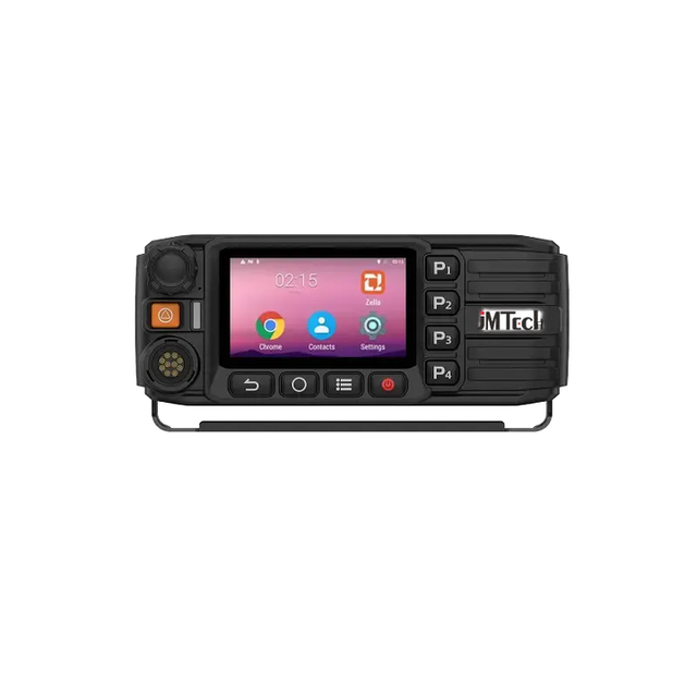 Mytetra TM9000 4G PoC Car Mobile PoC Radio GPS Wifi Vehicle Mounted Two Way Radio Android PTT With Handheld Microphone