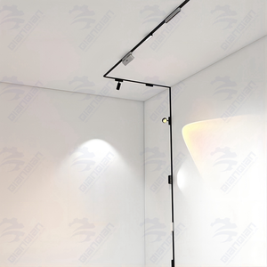 Système d'éclairage sur <span class=keywords><strong>rail</strong></span> magnétique ultra-mince moderne 48V 35mm 10W 20W 30W LED pour chambres à coucher, lampe de plafond sur <span class=keywords><strong>rail</strong></span> 48V 35mm - Product Image 2