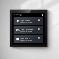 Panneau de commande intelligent pour la maison - Écran tactile - Passerelle Zigbee - Contrôleur de lumière RVB - Thermostat mural - Hub d'automatisation domestique