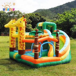 Château gonflable WINSUN, mini château gonflable, château de saut, toboggan aquatique commercial, château gonflable - Product Image 4