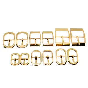 Factory custom size 11mm metal pin belt buckle shoes buckle and accessories for shoes accessories